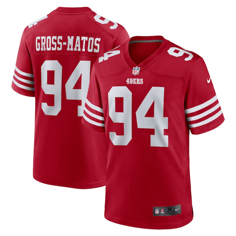 None None San Francisco 49Ers Sleek Game Jersey Football Apparel