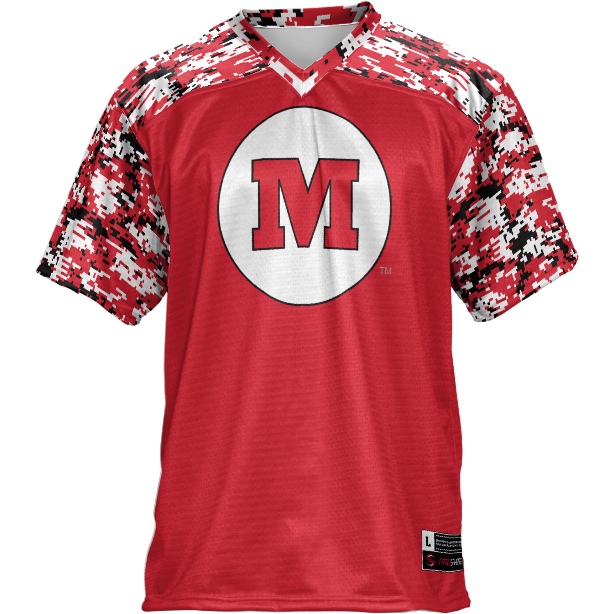 [NJP] Monmouth College Fighting Scots GameDay Greats Football Jersey - Red