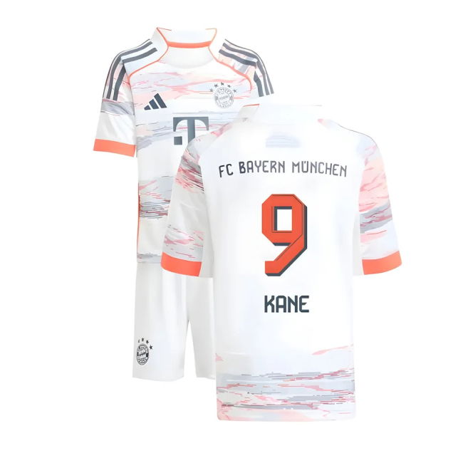 Kane 9 Bayern Munich Main Team Professional Grade Away Player Jersey