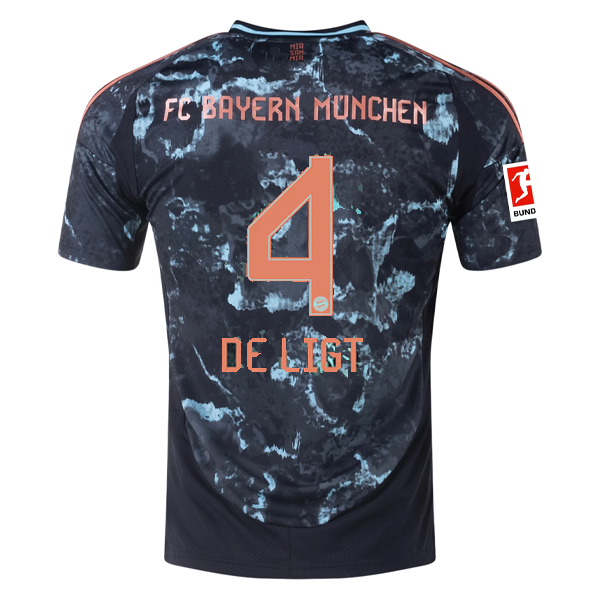 Bayern Munich Munich 2024-2025 Bun Away Jersey – Authentic Shirt