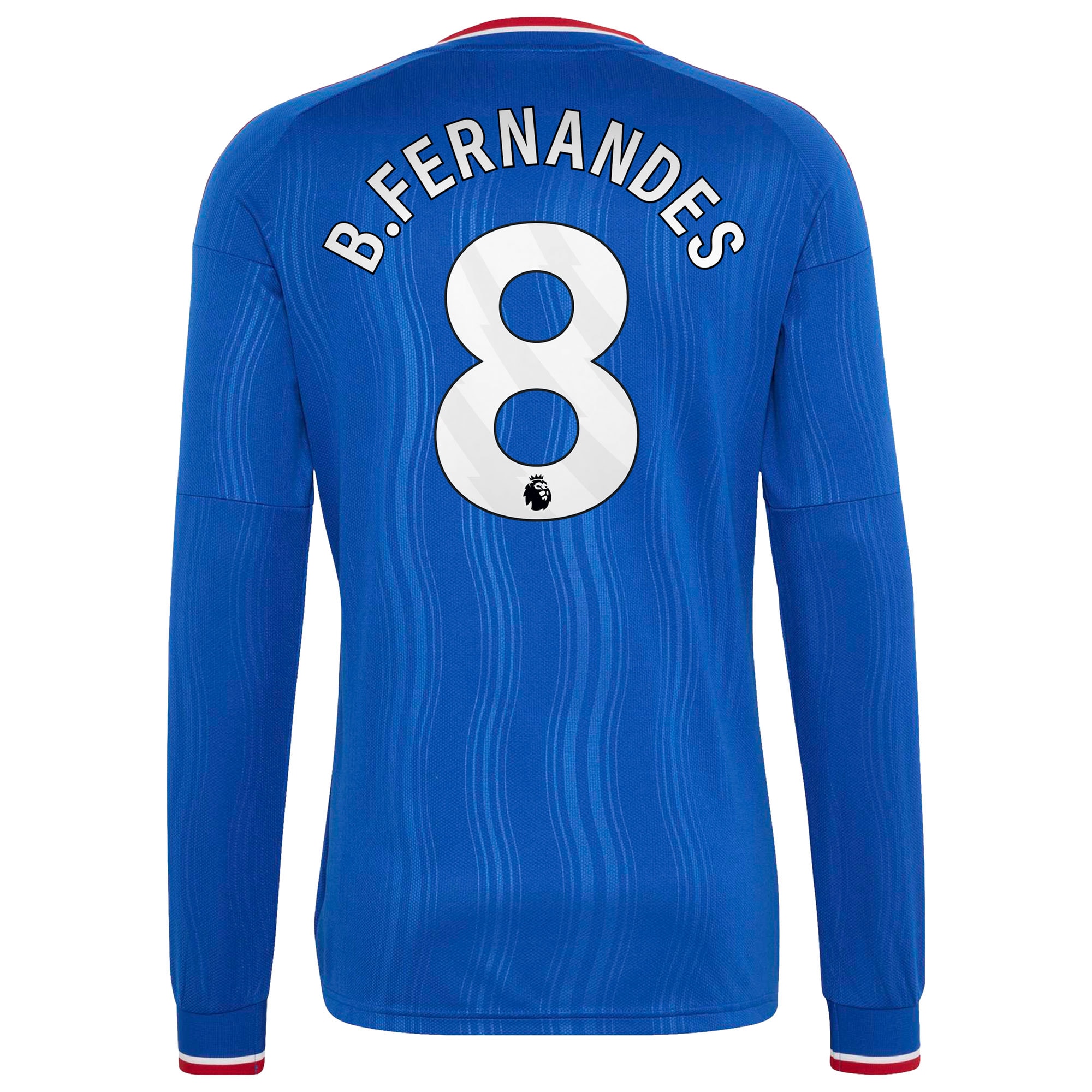 [SD] Bruno Fernandes Manchester United 2026/27 Away Replica Long Sleeve Jersey - Royal