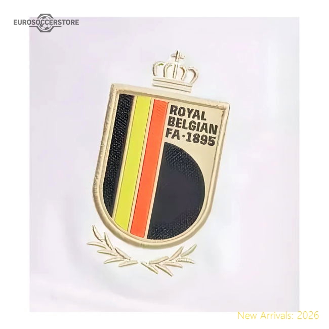 Genuine Belgium 2024-2025 Official Away Shorts Temperature-control