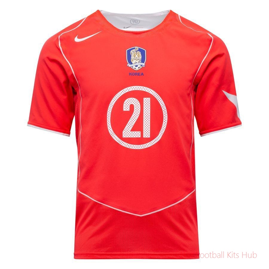 South Korea Home Shirt 2004 Reissue Park Ji-Sung 21