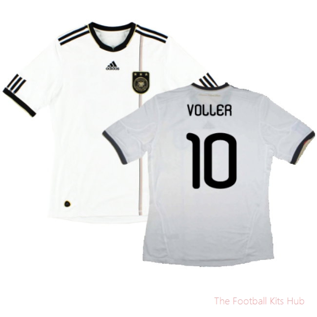 2010-11 Germany Home Shirt (S) (Excellent) (VOLLER 10)
