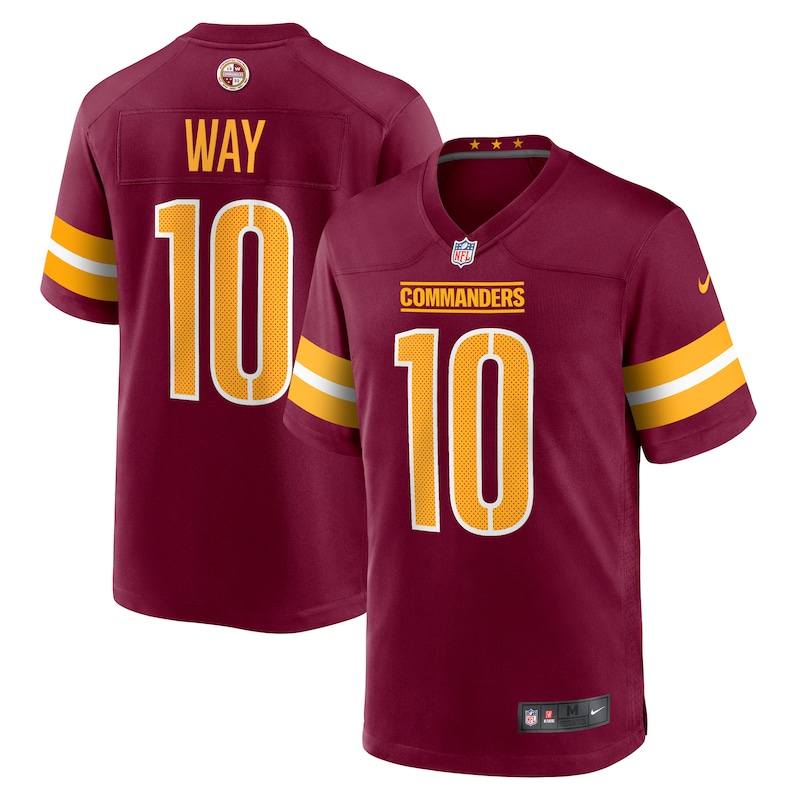 None Tress Way Washington Commanders Legendary Fan Favorite for NFL Fa