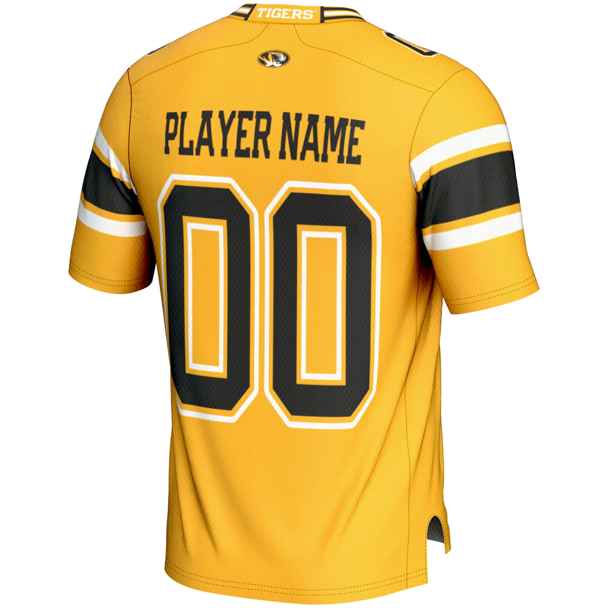 Missouri Tigers GameDay Greats NIL Pick-A-Player Football Jersey - Gold