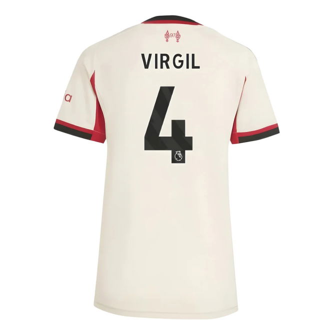 Liverpool Away Football Jersey 2025-20 Virgil 4 L M Women S