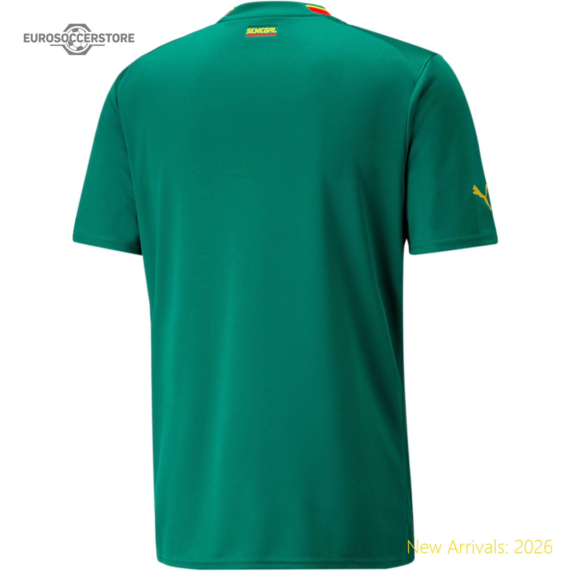Officially Licensed Men Sen Team Authentic Away Jersey 2022
