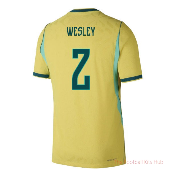 Stadium Brazil Aero-Fit Match 2026-2027 Home Shirt (Wesley 2)