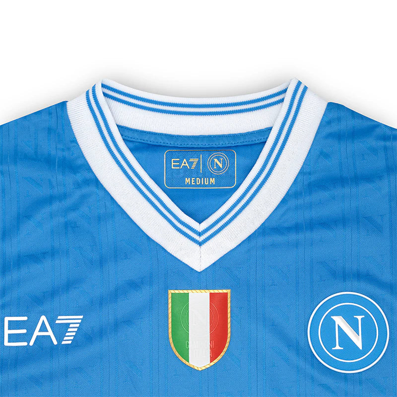 SSC Napoli Home Soccer Jersey 2025/26 Authentic Kit