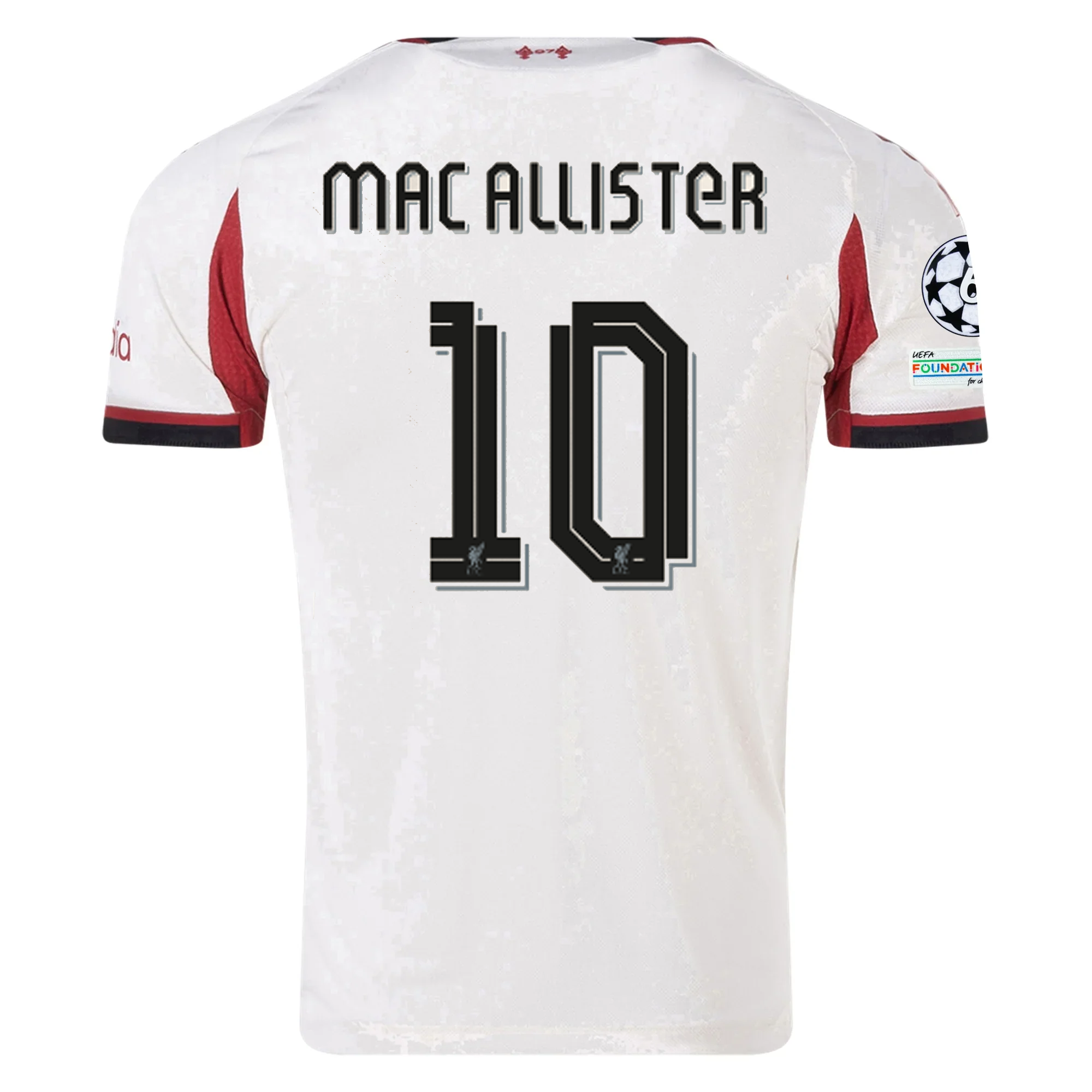 Liverpool Allister 2025-2026 UCL Away Jersey – Authentic Shirt