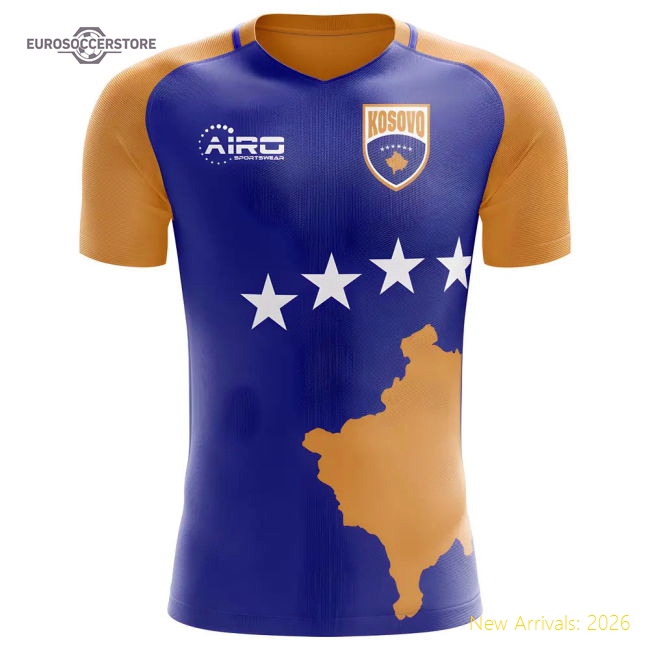 2025-2026 Europe Home Fan Version Womens 2026 Kosovo Shirt