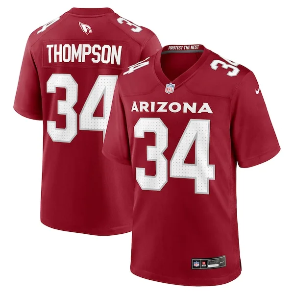 None Game NFL Jersey - Cardinal | Top-Grade Football Apparel