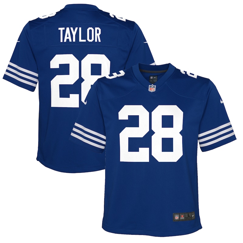 None Jonathan Taylor Indianapolis Colts Bold Fan Apparel Football Appa