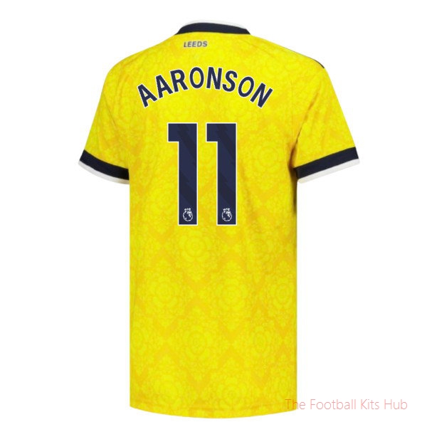 Leeds United 2026-2027 Away Shirt Soccer Kit Aaronson #11