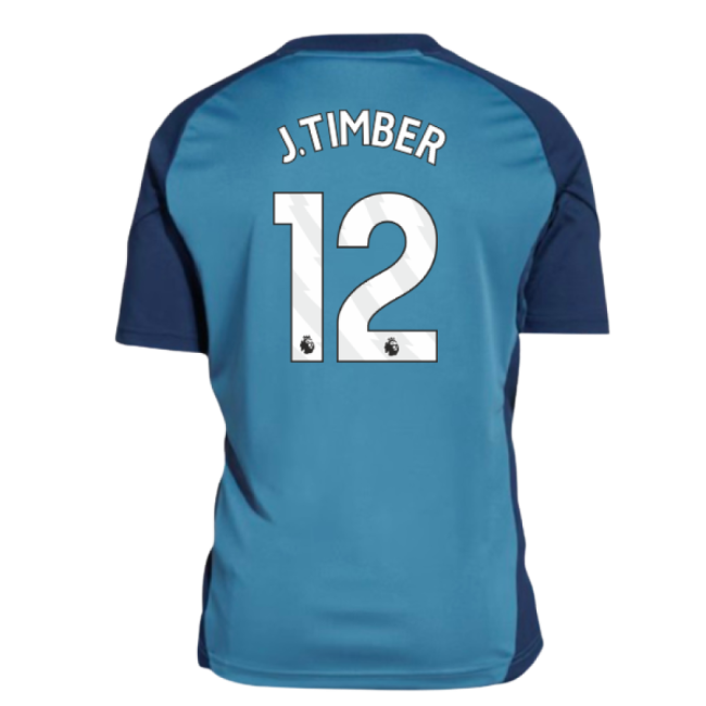 classic 2025-2026 Arsenal Training Shirt (Blanch Blue) - Kids (J.Ti...