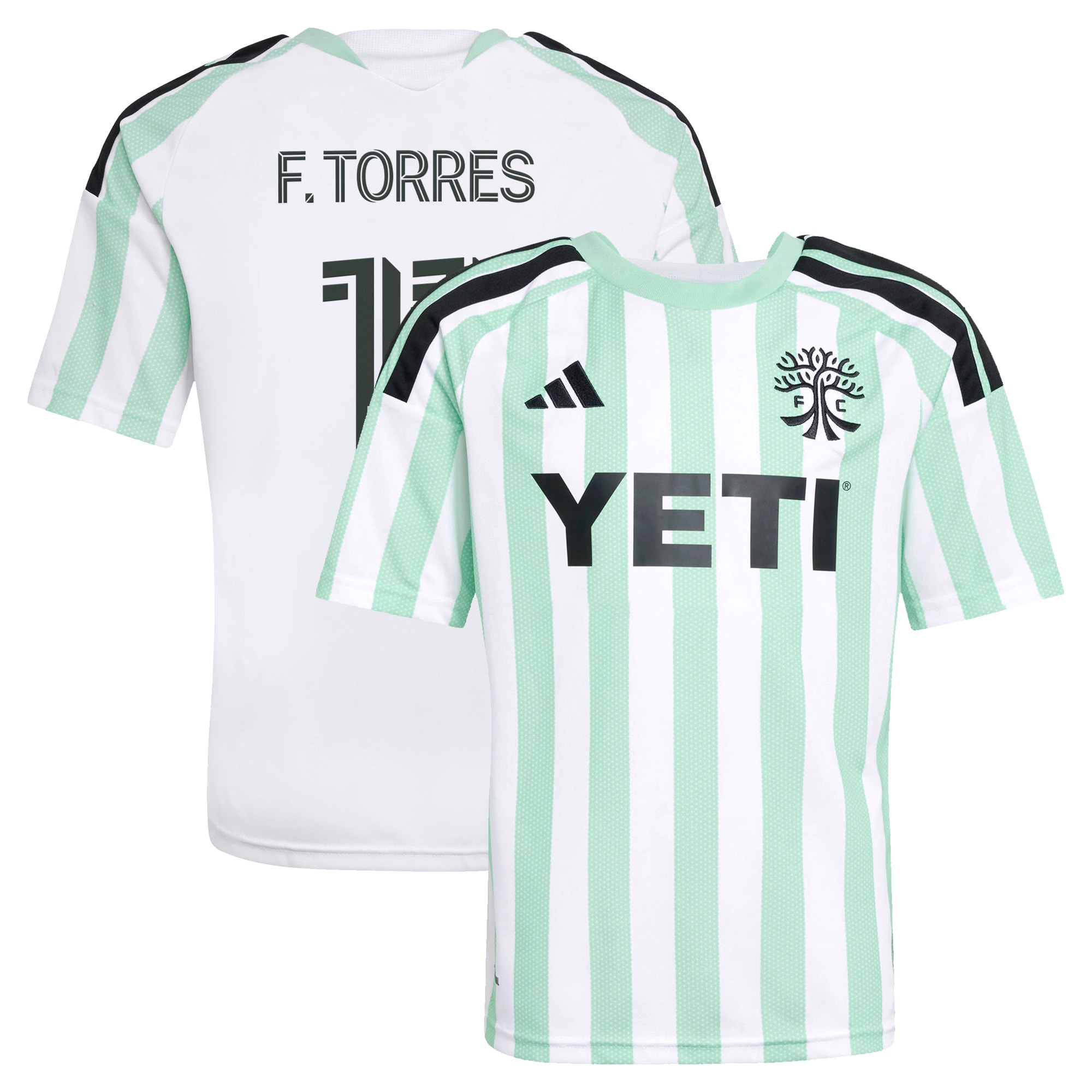 [SJH] Facundo Torres Austin FC Youth 2026 The Rooted Kit Replica Jersey - White