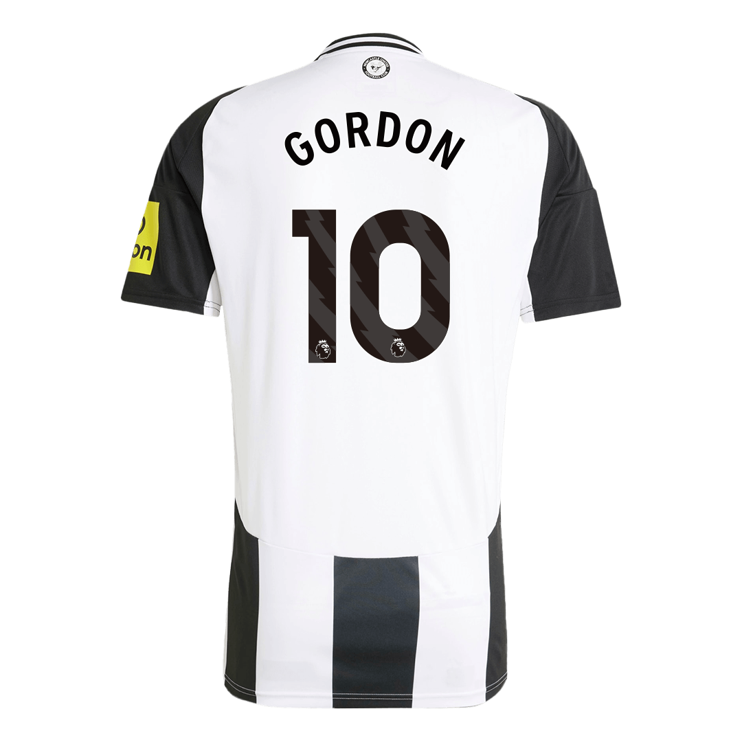 GORDON #10 Newcastle United Home  Soccer Jersey 2024/25 Authentic Kit