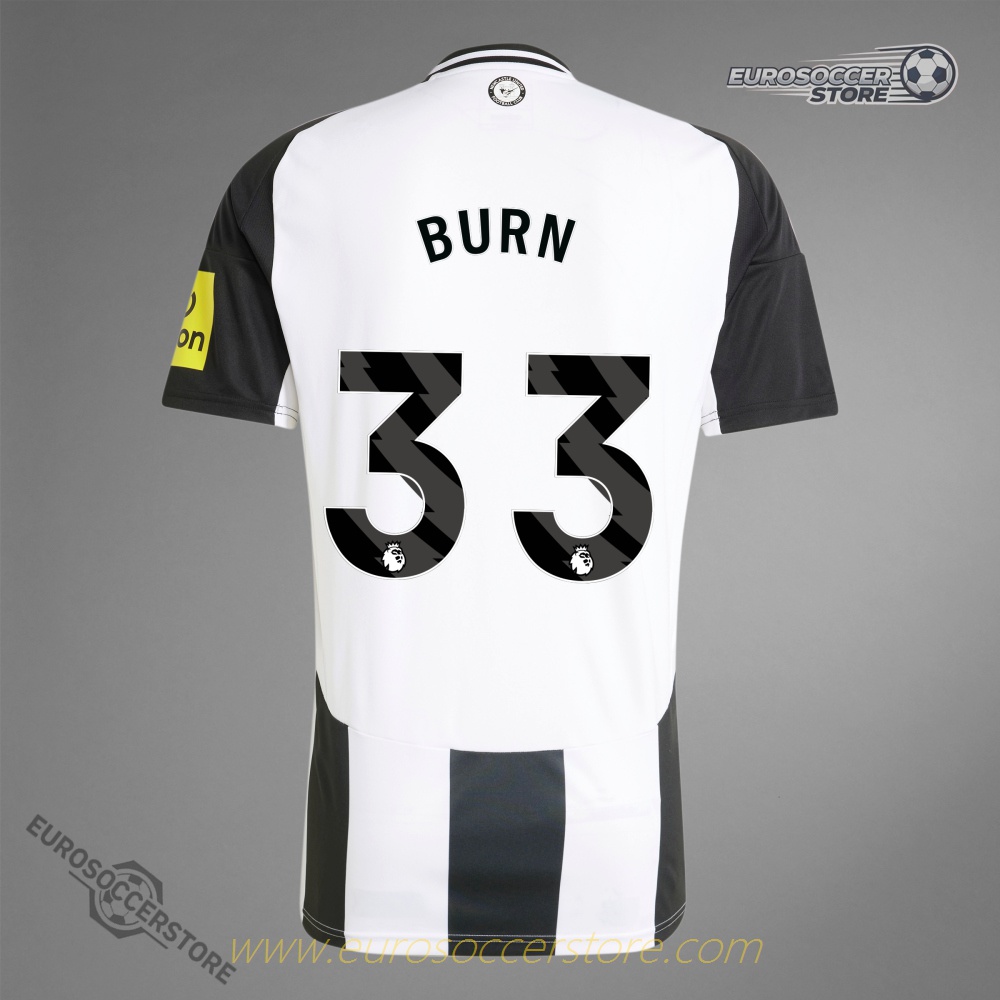 Newcastle United BURN 33 Carabao Cup Final Jersey 2025 (Including Final Detail and Patch)