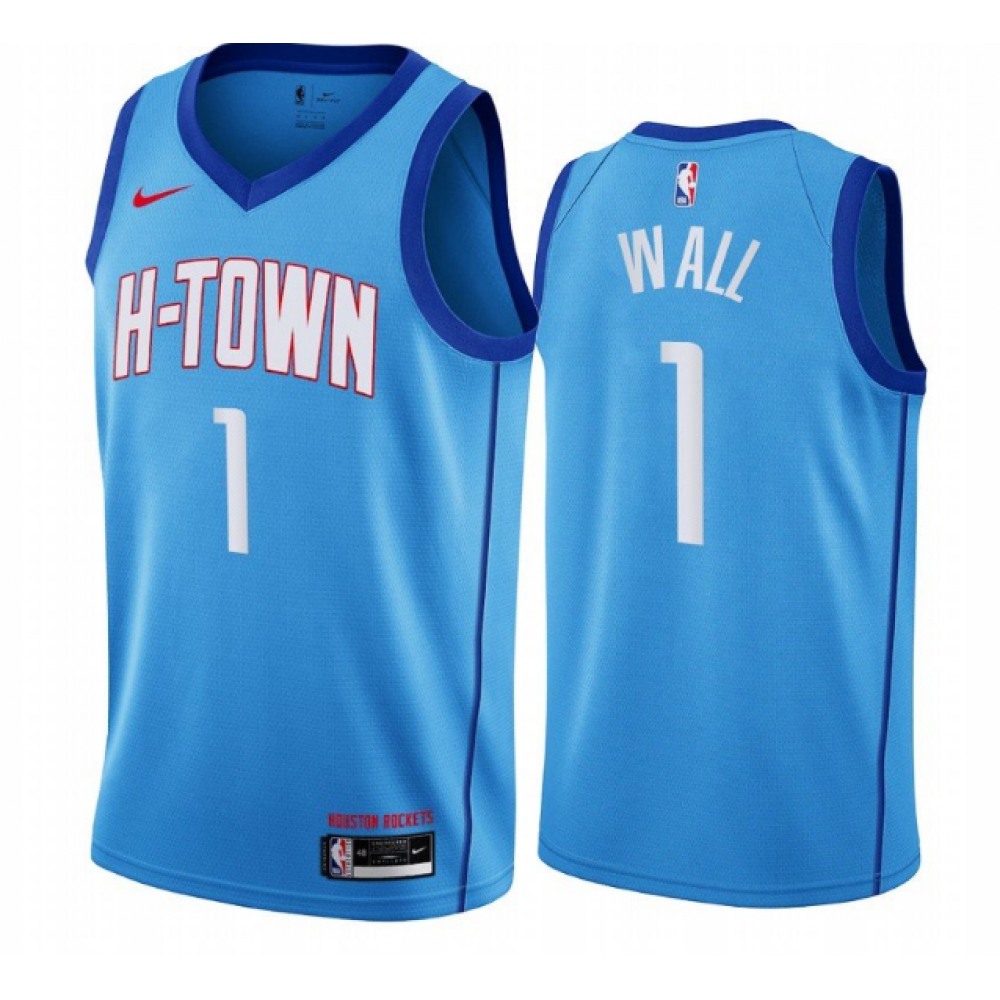 Performance Houston Rockets 1 Jersey Blue City Edition - Fan Favorite
