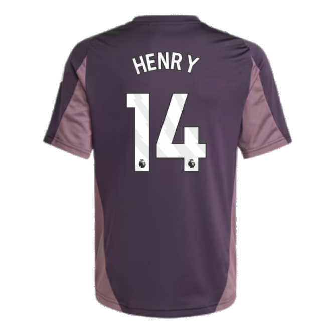 2024-2025 Arsenal Training Official Jersey Henry Puma Drycell
