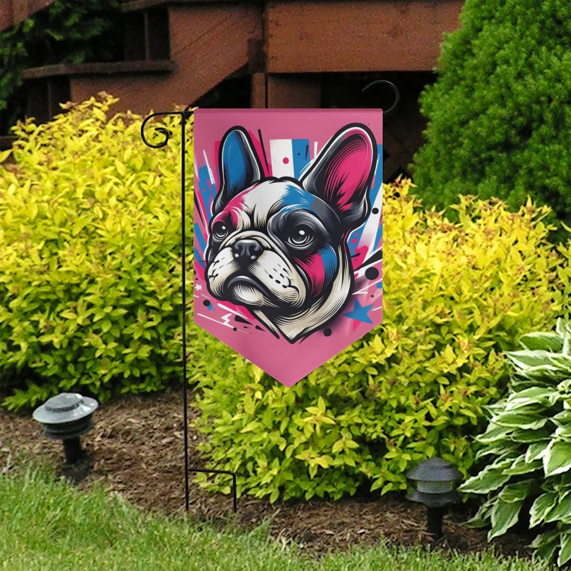 Stylish Callie - Garden Flag Banner for French Bulldog Lovers