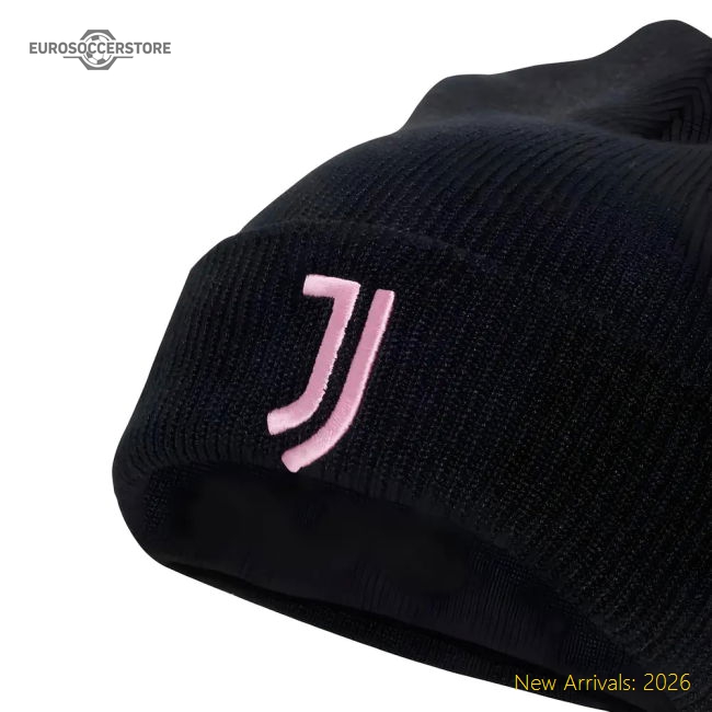 Performance Authentic 2025-2026 Juventus Woolie Hat (Black)