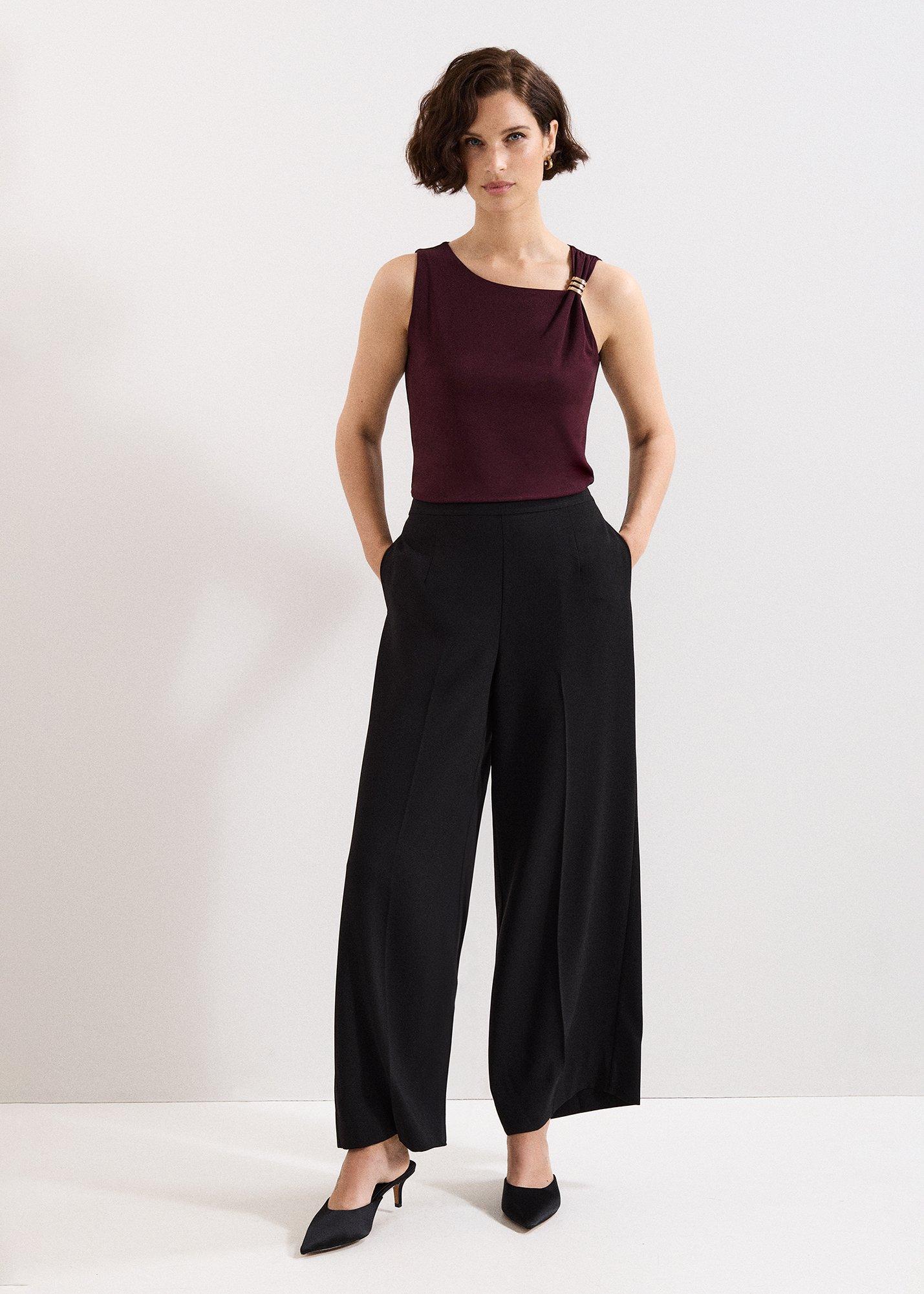 Samie Metal Detail Sleeveless Top