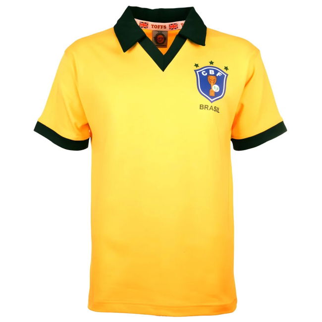 Brazil First Team High Performance Home Player Jersey