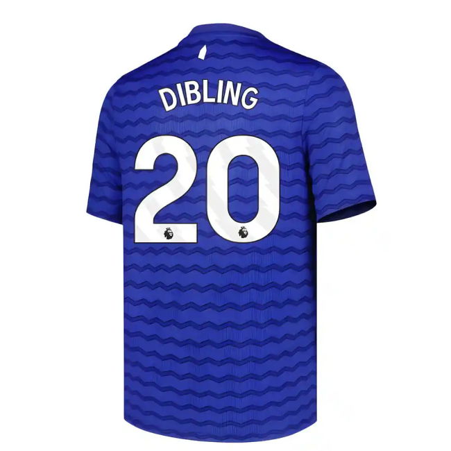 2025-2026 Everton Home Shirt (Kids) (Dibling 20) | Must-Have
