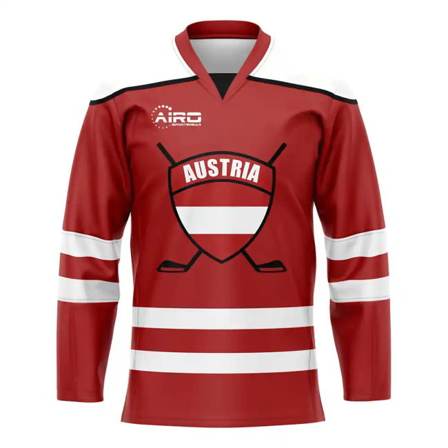 Official Austria Home Ice Authentic High Replica Jersey Cup