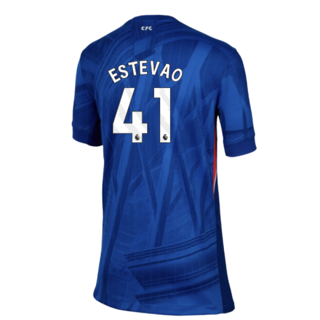 Professional Grade Proud Chelsea Chelsea Home Shirt Kids Estevao #...