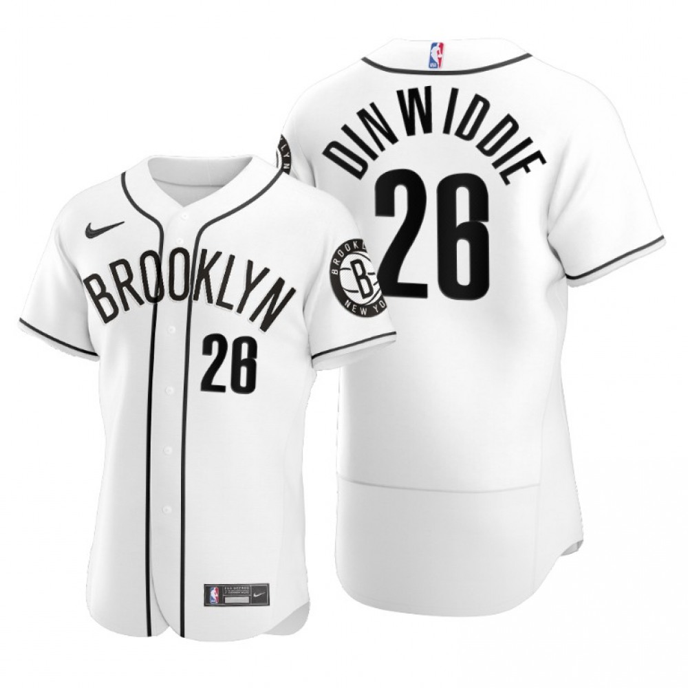 26 Brooklyn Nets White Jersey - - Basketball Fan Gear