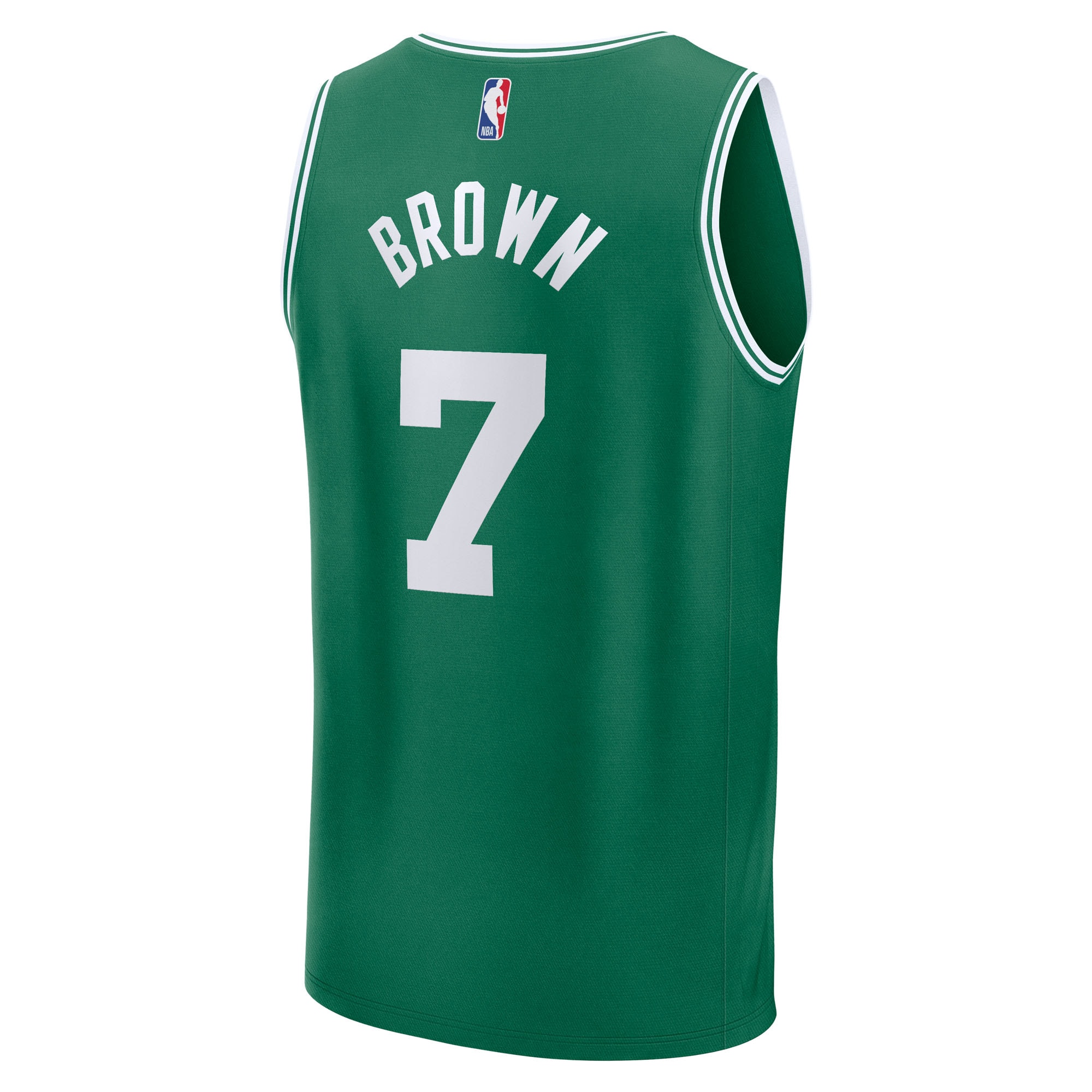 [LK] Jaylen Brown #7 Boston Celtics Fast Break Replica Player Jersey - Icon Edition - Kelly Green