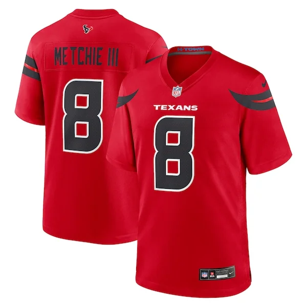 None John Metchie Game Jersey - Red | NFL Player Jersey | NFL Football
