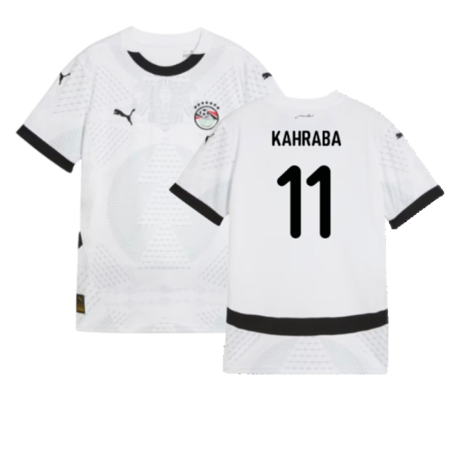 Egypt () Children 2024 Away Jersey Shirt Football Fan Match Day Essential