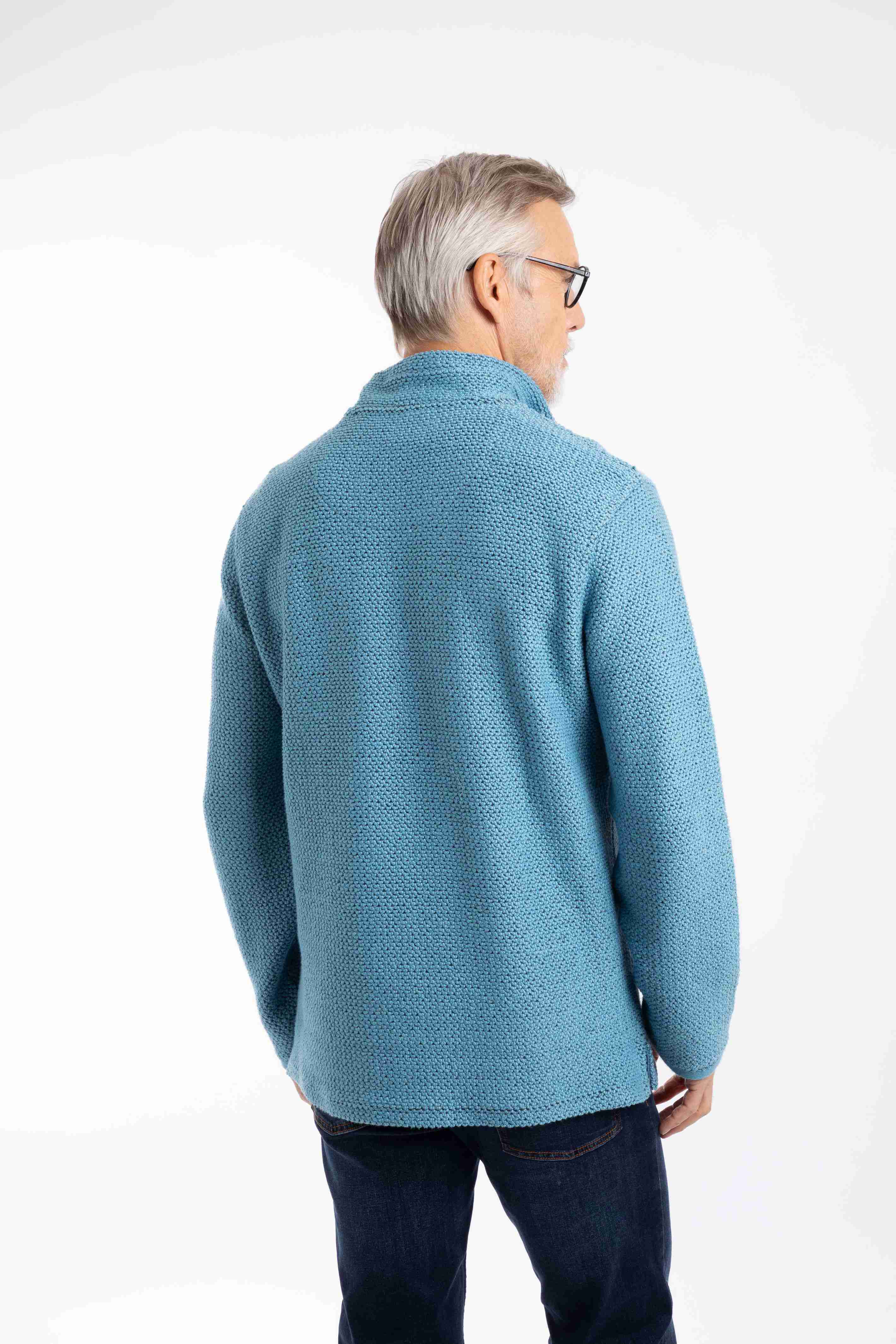 Cruiser 1/4 Zip Macaroni Sweatshirt Bluebird