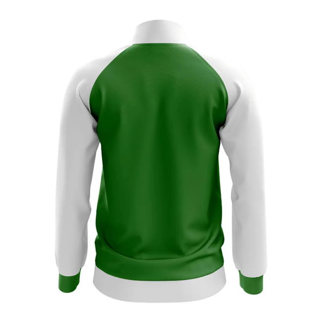 Fan-Favorite Elite Lesotho Concept Football Track Jacket (Green)