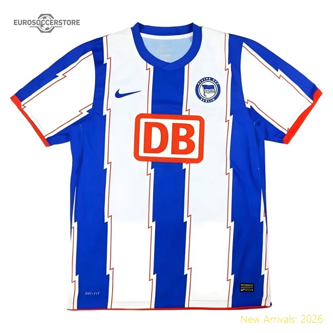 Popular Hertha Berlin 2010-11 Home Shirt (S) (Excellent)
