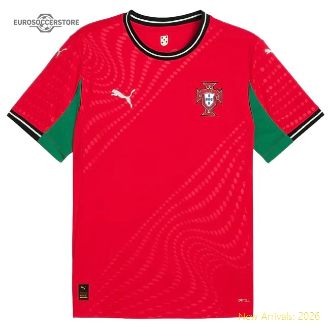 2026 Por Home Football Jersey - Cristiano Ronaldo Fan Version