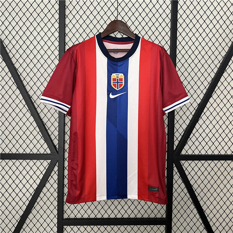 UEFA Euro 2024 Norway Home Soccer Jersey Shirt - Official Replica