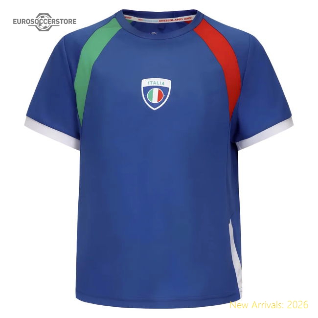 Elite European Team 2026-2027 Home Short Sleeve Shirt Vintage Temperature-control