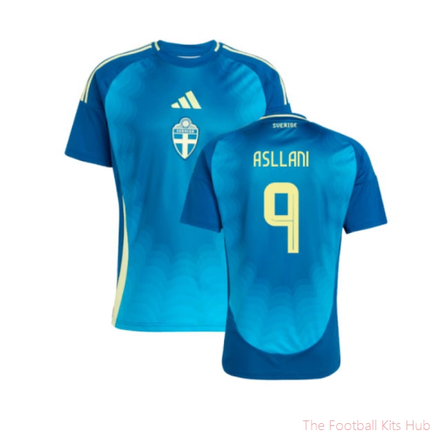 2025-2026 Sweden Womens Team Away Shirt (Unisex) (Asllani 9)