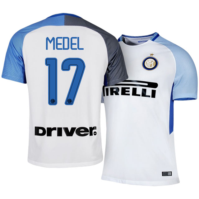 Inter Milan Away 201718 17 Gary Medel Soccer Jersey Shirt - Official