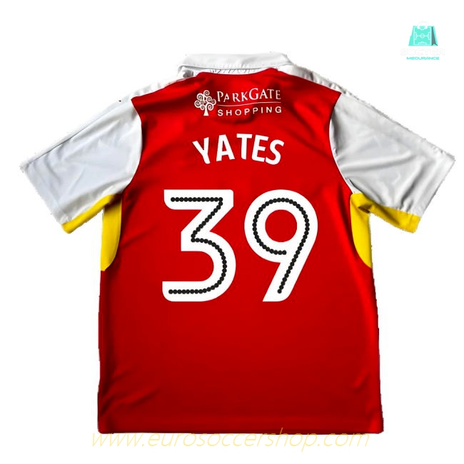 Rotherham 2016-17 Home Shirt ((Good) XL) (Yates 39)