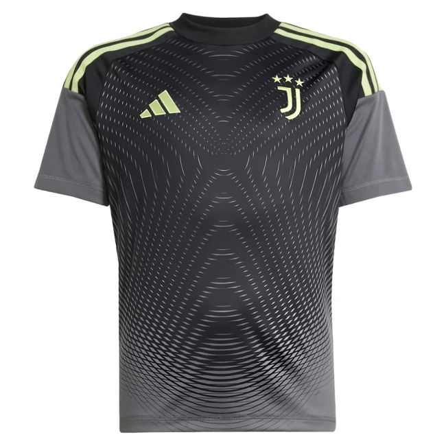 2025-2026 Juventus Home Professional Shirt (Kids) (Grey)