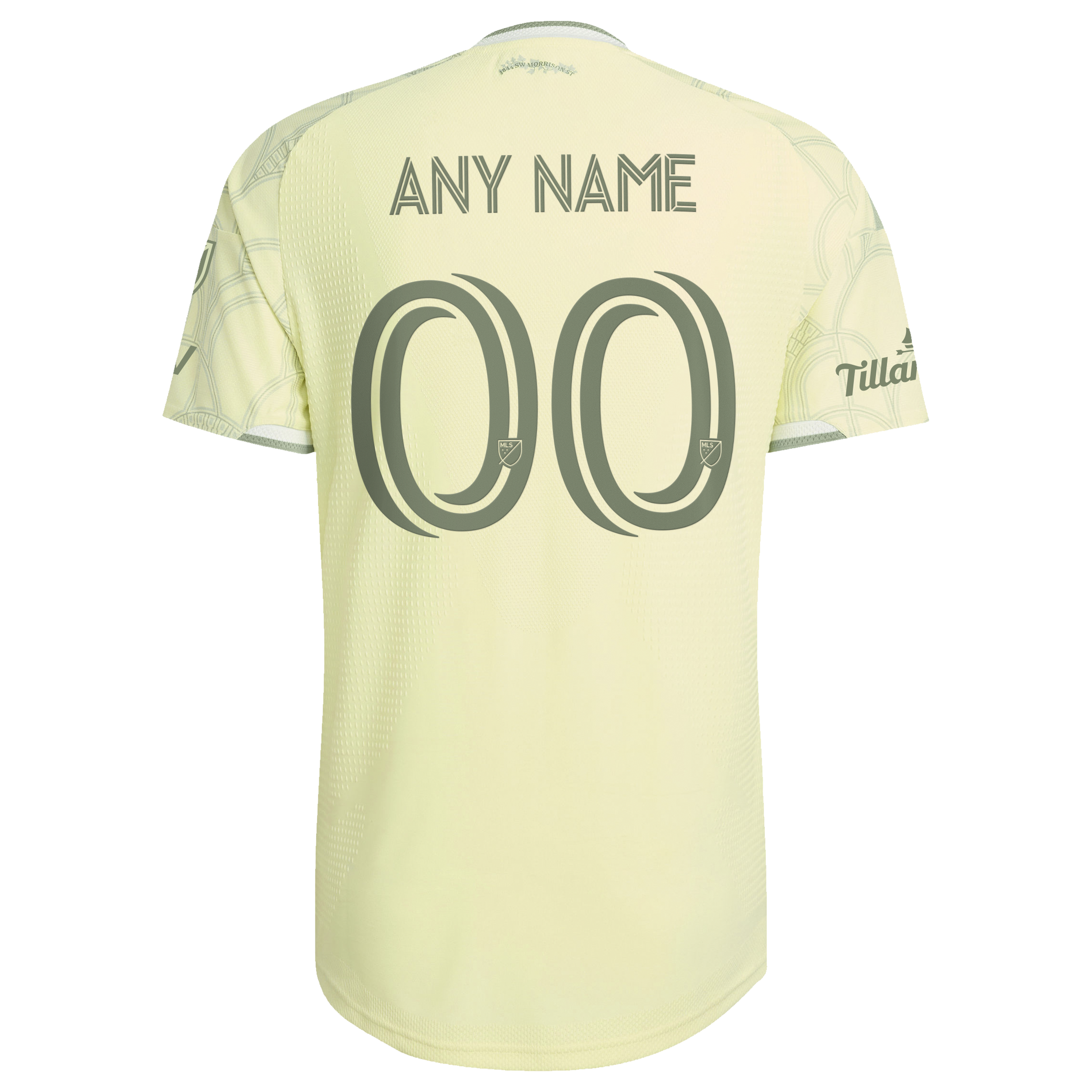 [SJH] Portland Timbers 2026 Civic Stadium Kit On-Field Authentic Patch Custom Jersey - Yellow