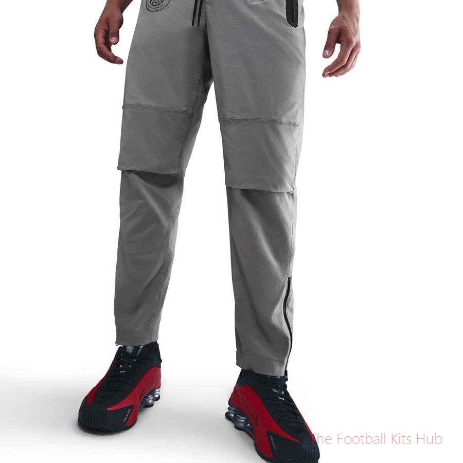 Paris Saint Germain Pants Tech Woven - Particle Grey/Reflect Silver