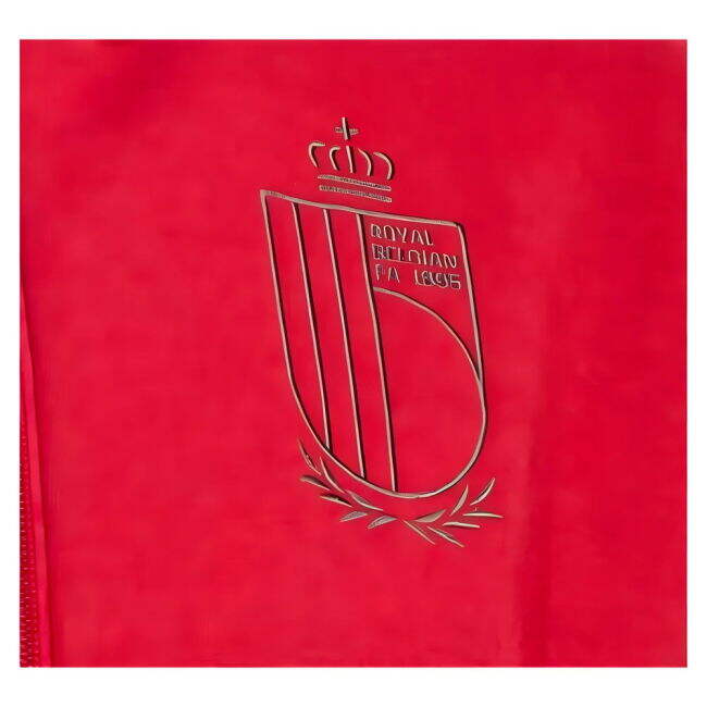 2024-2025 Belgium Travel Full Zip Hoody (Burgundy)