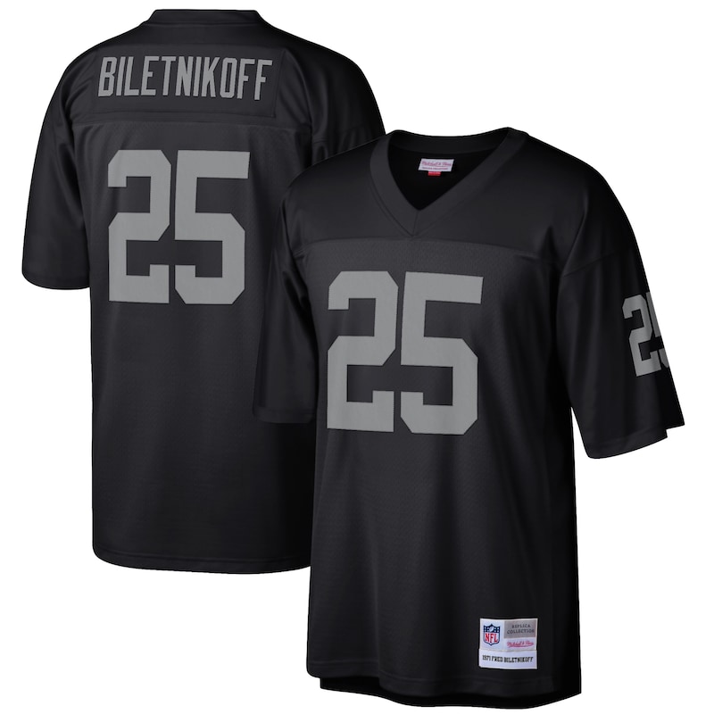 None Fred Biletnikoff LV Raiders Powerful Professional Jersey